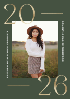 Corner Year with Gold Front