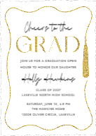 Whimsical Grad Tassel (Shaped Cut) Front