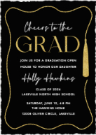 Whimsical Grad Tassel (Shaped Cut) Front