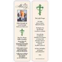 Green Celtic Cross Front