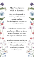 Spring Flowers Memorial