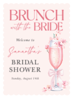 (18 x 24) Petals and Prosecco Brunch