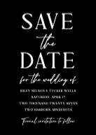 Serif Signature Front