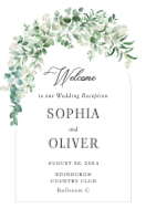 (24 x 36) Arched Greenery