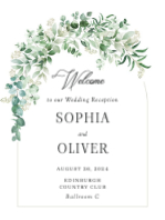 (30 x 40) Arched Greenery