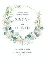 (30 x 40) Greenery Wreath