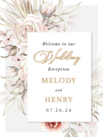 (30 x 40) Pastel Floral