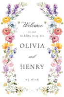 (24 x 36) Colorful Wildflowers