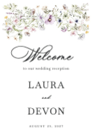 (24 x 36) Wildflowers Floral Frame