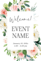 (24 x 36) Blushing Bouquet