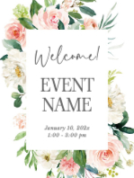 (30 x 40) Blushing Bouquet