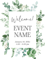 (30 x 40) Eucalyptus Greenery