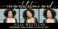 (48 x 24) Script Congratulations