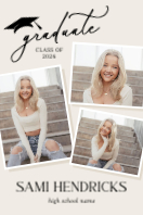 (24 x 36) Script Hat Collage