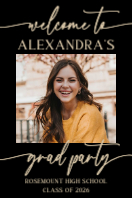 (24 x 36) Script Welcome