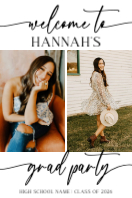 (24 x 36) Script Welcome