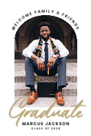 (24 x 36) Welcome Arch