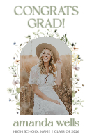 (24 x 36) Wild Flora Arch