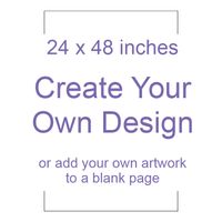 (24 x 48) Blank Page, Vertical