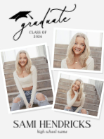 (18 x 24) Script Hat Collage