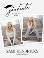 (18 x 24) Script Hat Collage