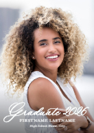 Stylish Script Front