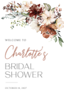 (24 x 36) Autumn Floral