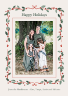 Garland and Ribbon Border Front