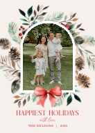 Winter Arch with Bow Front