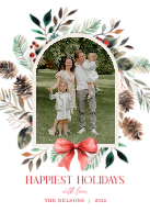 Winter Arch with Bow Front