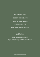 Luxe Calligraphy Back