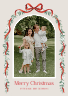 Ribbon Garland Frame Front