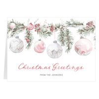 Preppy Pink Ornaments