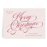 Luxe Calligraphy (7x5 Fold)