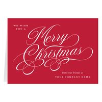 Luxe Calligraphy (7x5 Fold)