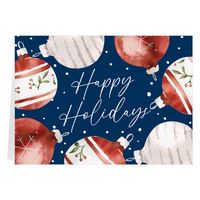 Ornaments Border, Festive (7x5 Fold)