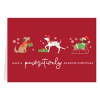 Paws-itively Amazing Christmas (7x5 Fold)
