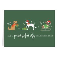 Paws-itively Amazing Christmas (7x5 Fold)