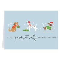 Paws-itively Amazing Christmas (7x5 Fold)
