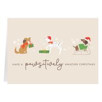 Paws-itively Amazing Christmas (7x5 Fold)