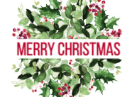 Festive Wreath Front