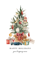 Seasonal Tree with Gifts Front