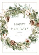 Natural Wreath Front