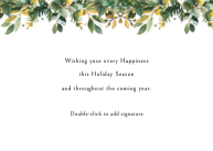 Emerald and Gold Ornaments Back