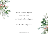 Merry Typography Back