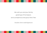 Colorblock Border Back