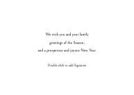 Ornaments Border, Festive Back