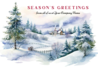 Peaceful Winter Front