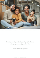 Pine Greetings (7x5 Fold)