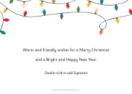 Merry and Bright Lights Back